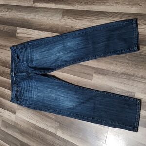 Lucky Brand Jeans Size 38×34  221 Original Straight Dark Wash